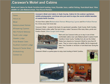 Tablet Screenshot of carawans.com